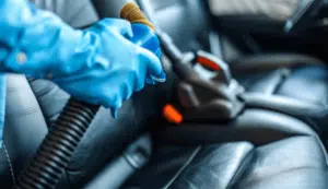 Pulizia professionale di automobile