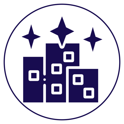 icona per servizio di pulizie professionali