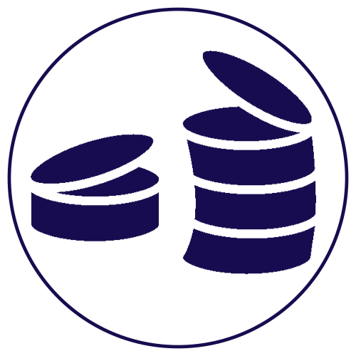 Icona per servizio di smaltimento alluminio