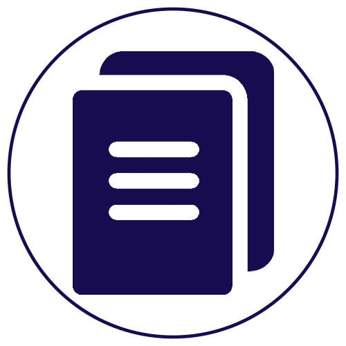 icona per servizio di smaltimento carta